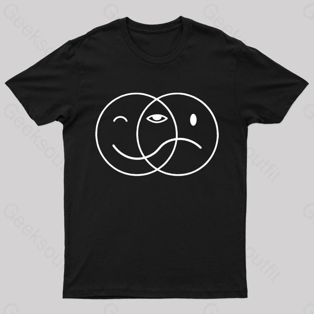 Mixed States Geek T-Shirt Black / S