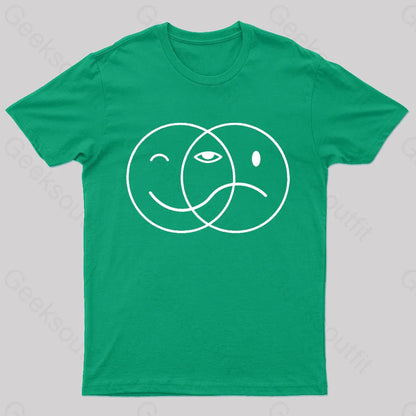 Mixed States Geek T-Shirt Green / S