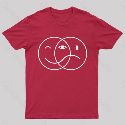 Mixed States Geek T-Shirt Red / S