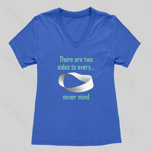 Möbius FTW Women's V-Neck T-shirt - Geeksoutfit