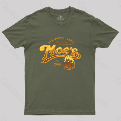 Moe’s Tavern T-Shirt Army Green / S