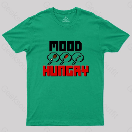 Mood Hungry T-Shirt Green / S