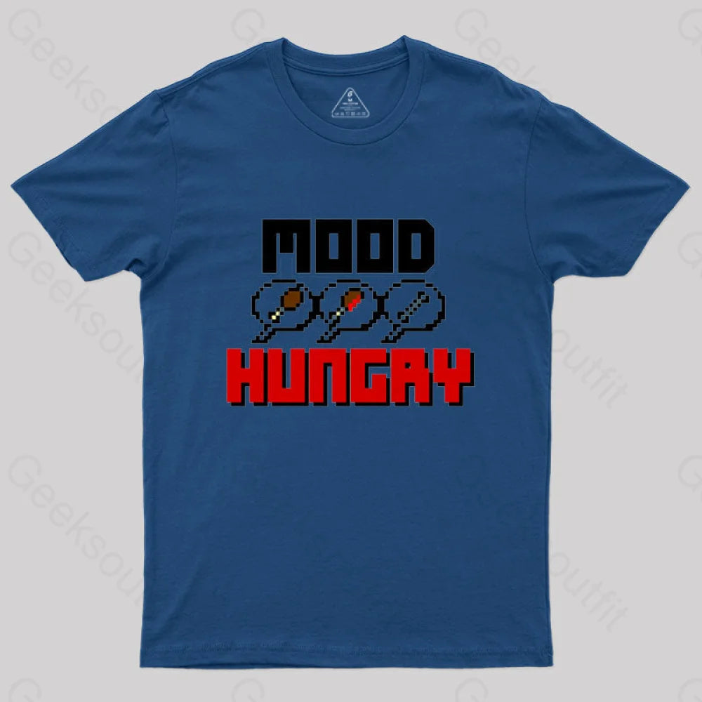 Mood Hungry T-Shirt Navy / S