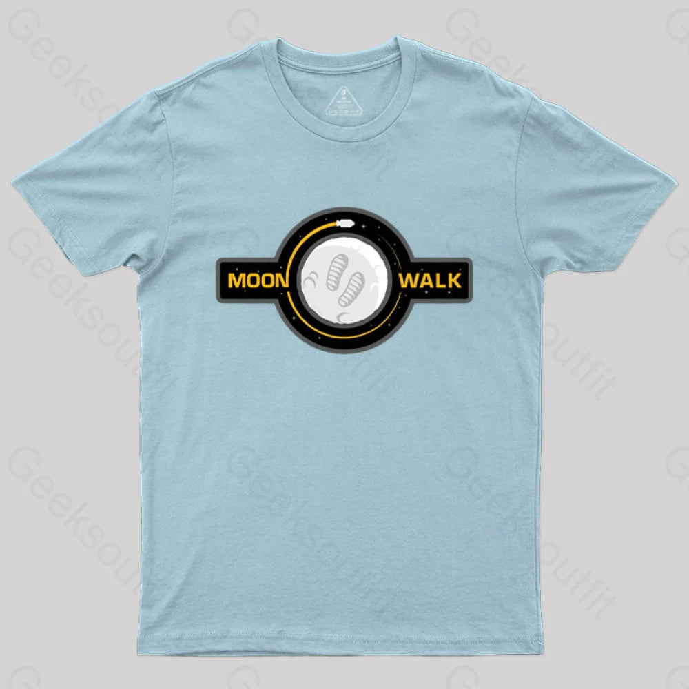 Moon Walk T-Shirt Light Blue / S