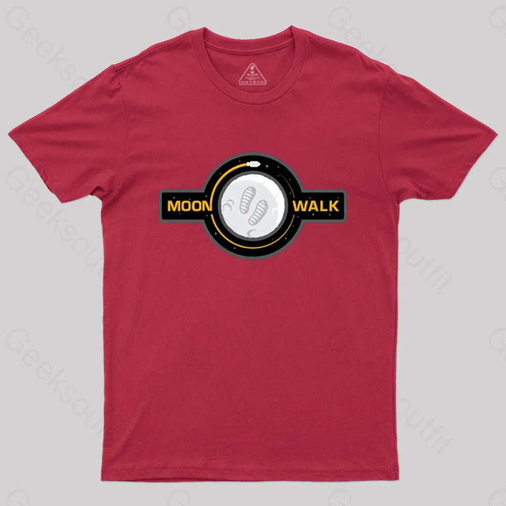 Moon Walk T-Shirt Red / S