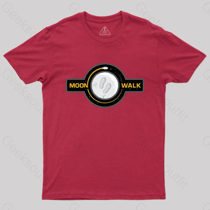 Moon Walk T-Shirt Red / S