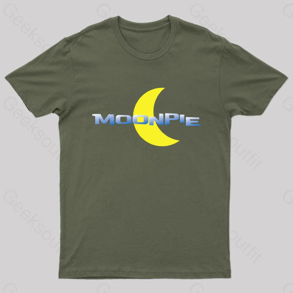 Moonpie T-Shirt Army Green / S