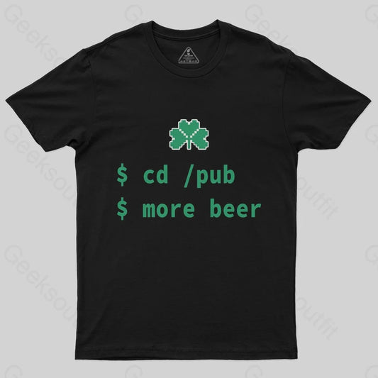 More Beer Funny It T-Shirt - Geeksoutfit