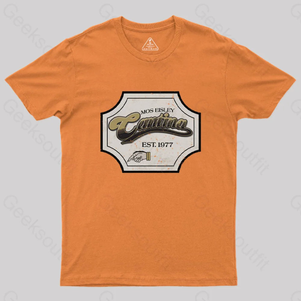 Mos Eisley Cantina T-Shirt Orange / S