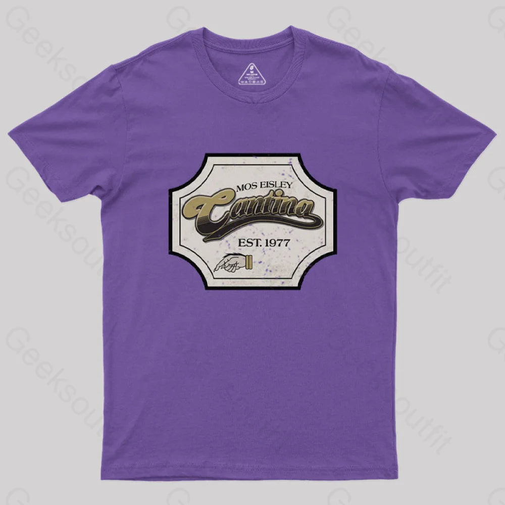 Mos Eisley Cantina T-Shirt Purple / S