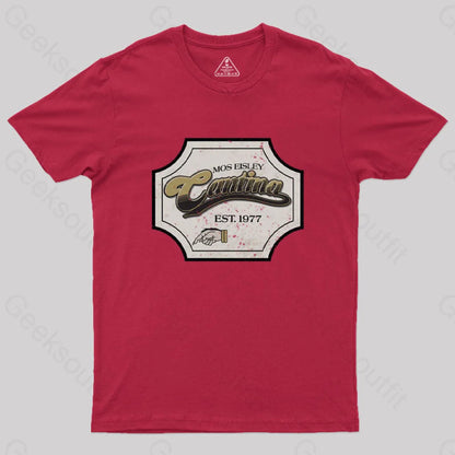 Mos Eisley Cantina T-Shirt Red / S