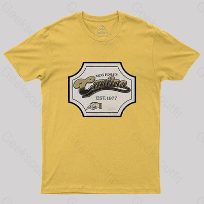 Mos Eisley Cantina T-Shirt Yellow / S