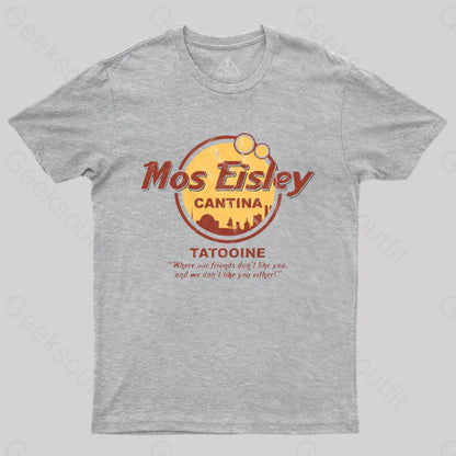 Mos Eisley Cantina Tatooine T-Shirt Grey / S