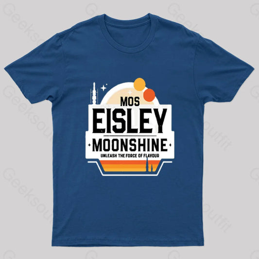 Mos Eisley Moonshine Nerd T-Shirt Navy / S