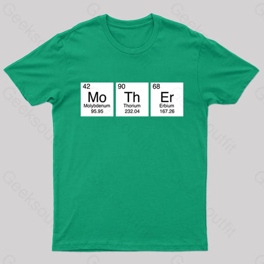 Mother Nerd T-Shirt Green / S