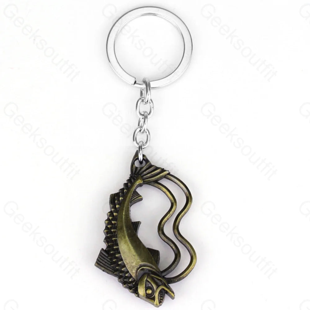 Movie & Tv Peripherals Keychain Antique Bronze K136-2