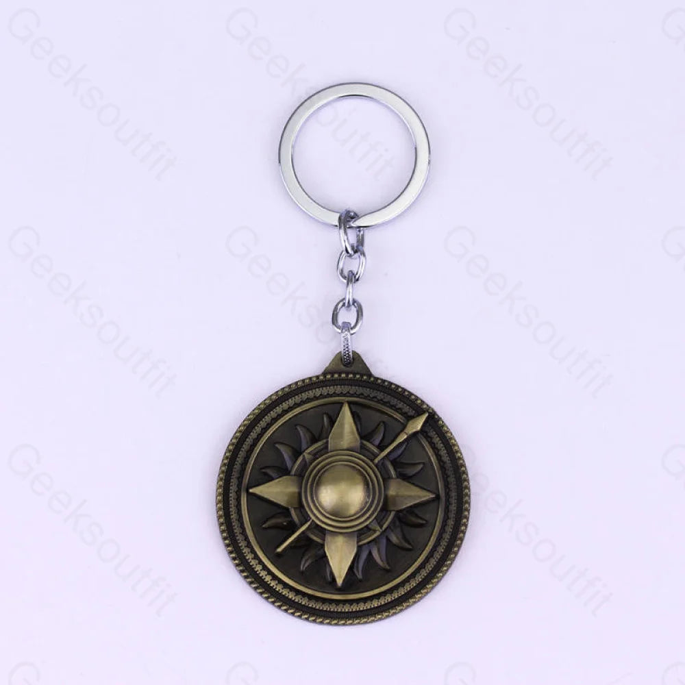 Movie & Tv Peripherals Keychain Bronze K274-2