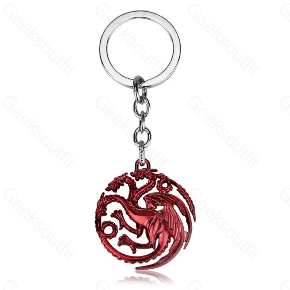 Movie & Tv Peripherals Keychain Red K19-2