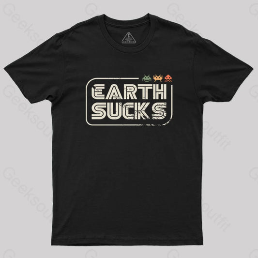 Moving To Mars T-Shirt Black / S