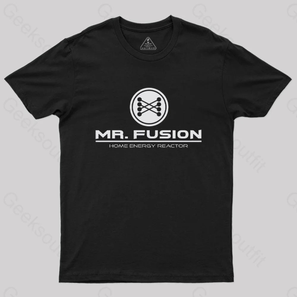 Mr. Fusion T-Shirt Black / S