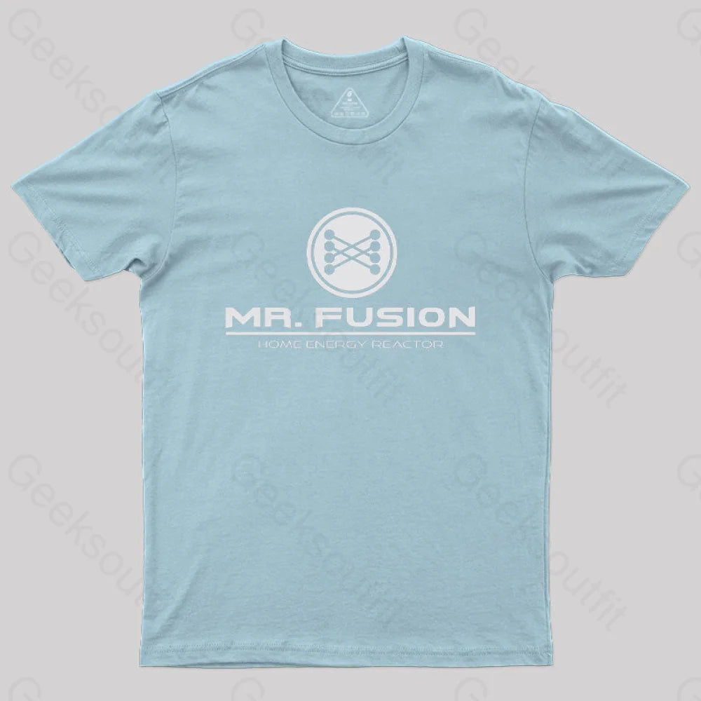 Mr. Fusion T-Shirt Light Blue / S