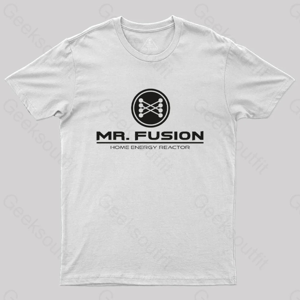 Mr. Fusion T-Shirt White / S