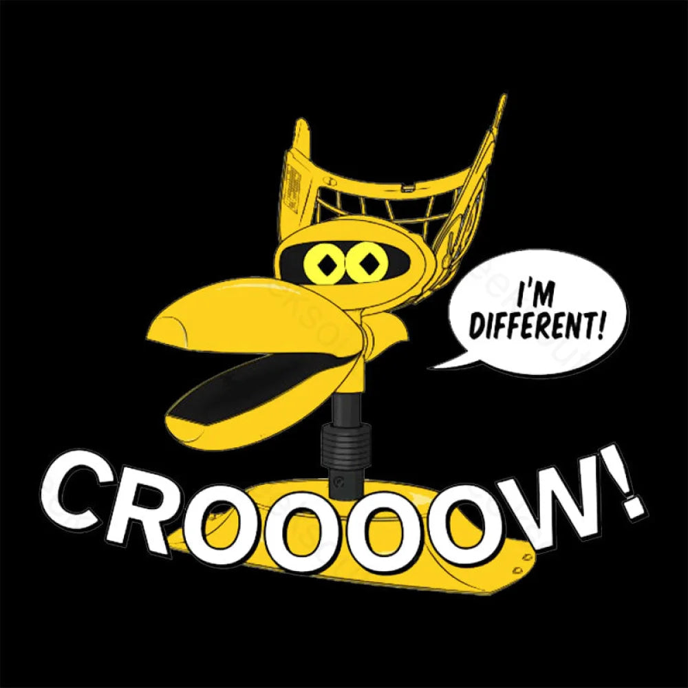 Mst3K Crow Croooow! And I’m Different Nerd T-Shirt