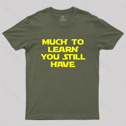 Much To Learn T-Shirt Army Green / S