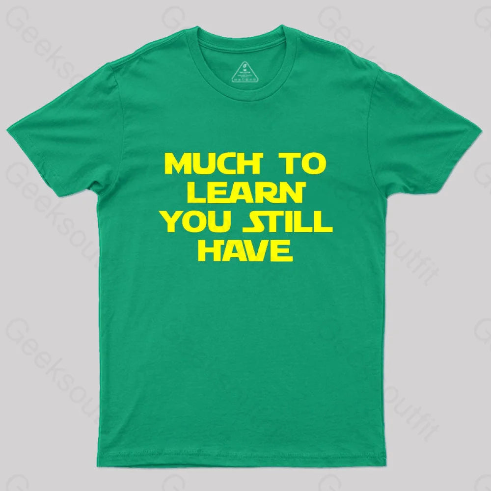 Much To Learn T-Shirt Green / S