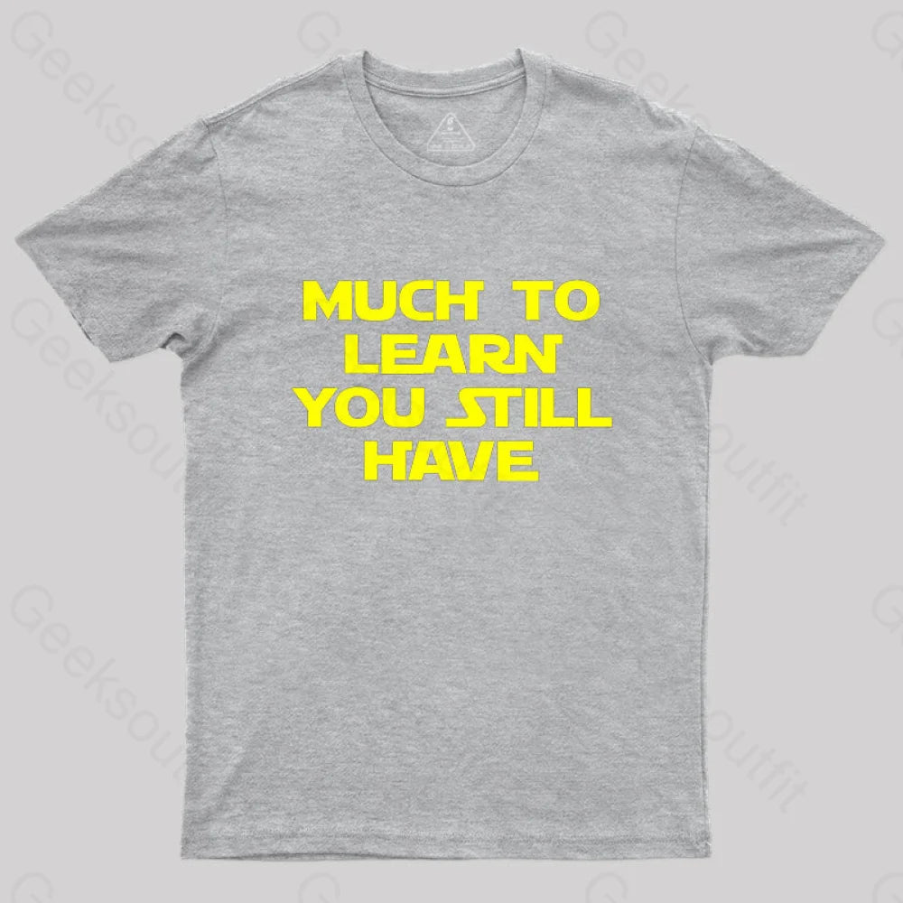 Much To Learn T-Shirt Grey / S