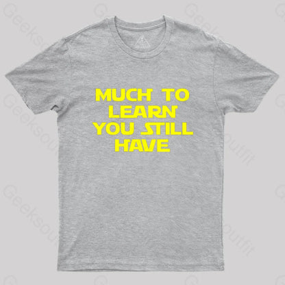 Much To Learn T-Shirt Grey / S