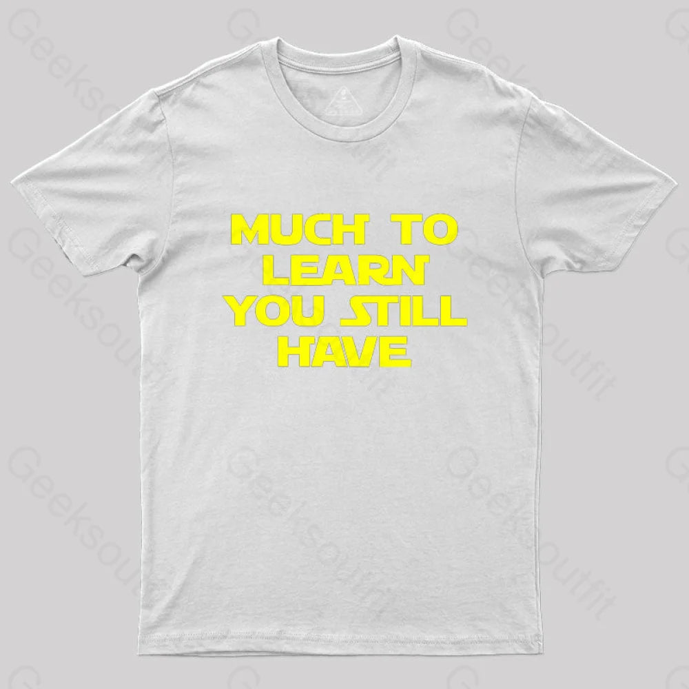 Much To Learn T-Shirt White / S