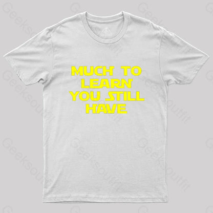 Much To Learn T-Shirt White / S