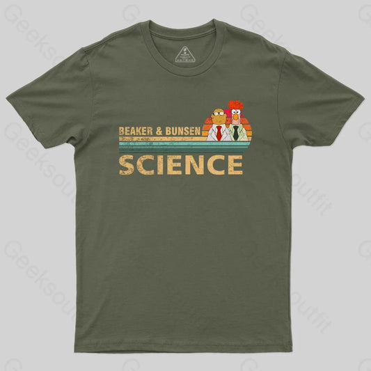 Muppets Science Bunsen And Beaker Cool T-shirt - Geeksoutfit