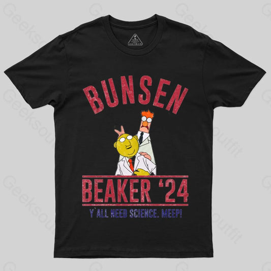 Muppets Show Lab Bunsen Beaker For 2024 Cool T-shirt - Geeksoutfit