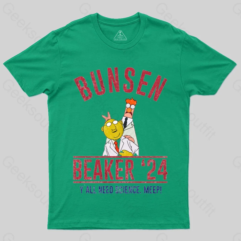 Muppets Show Lab Bunsen Beaker For 2024 Cool T-shirt - Geeksoutfit