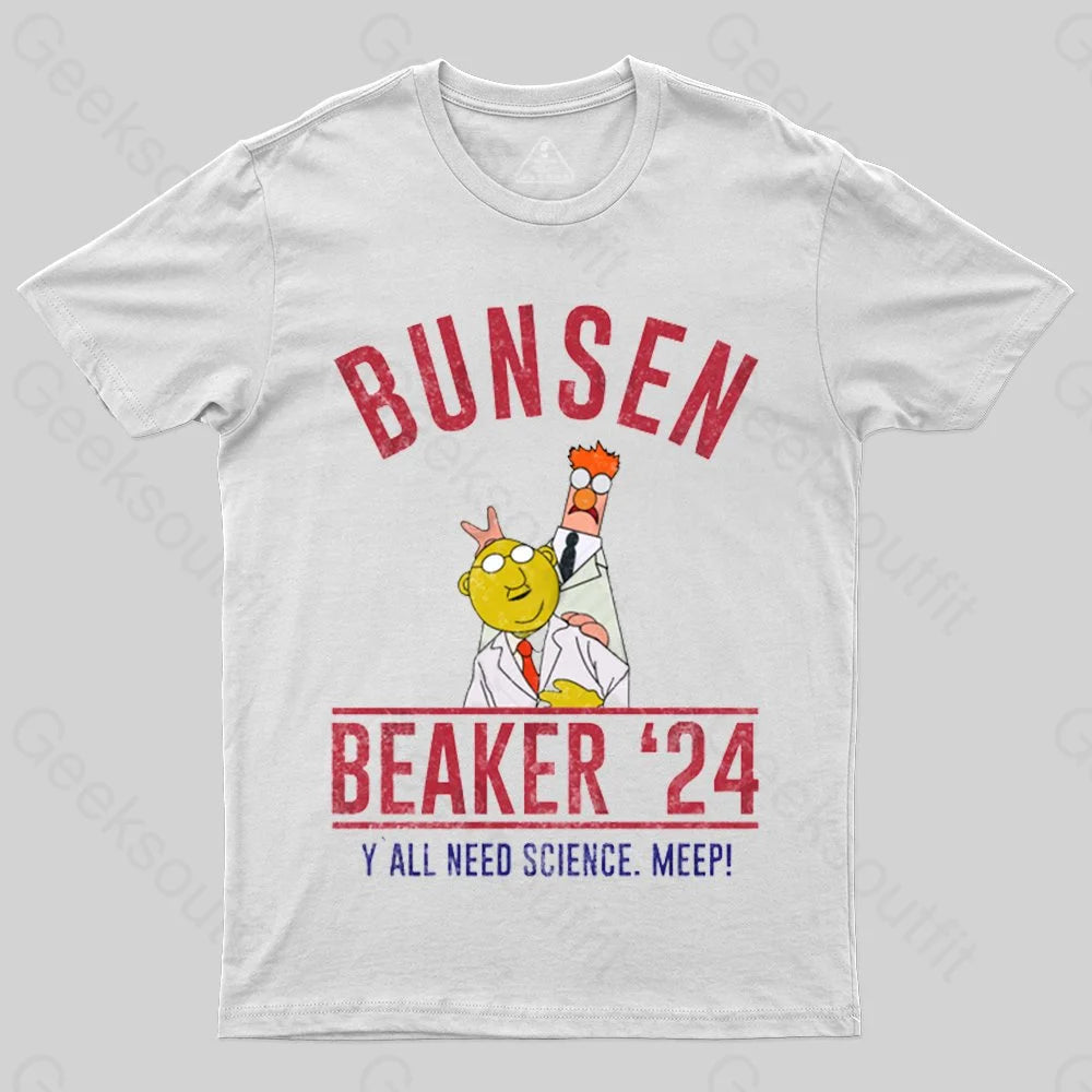 Muppets Show Lab Bunsen Beaker For 2024 Cool T-shirt - Geeksoutfit