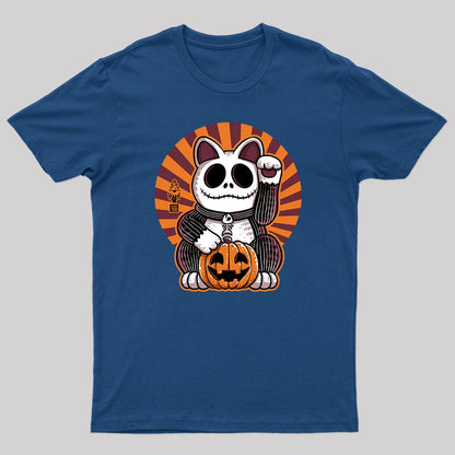 Halloween Neko Nerd T-Shirt