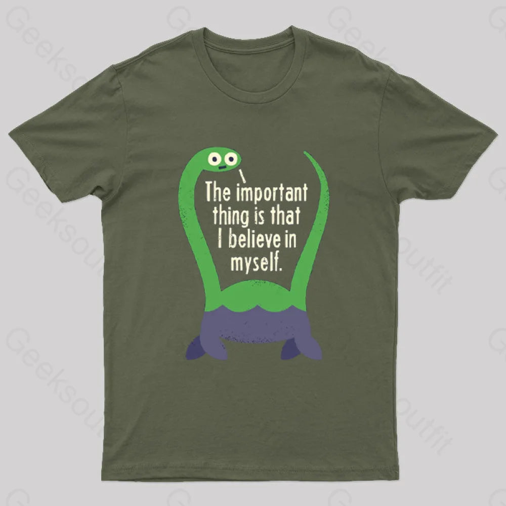 Myth Understood T-Shirt Army Green / S