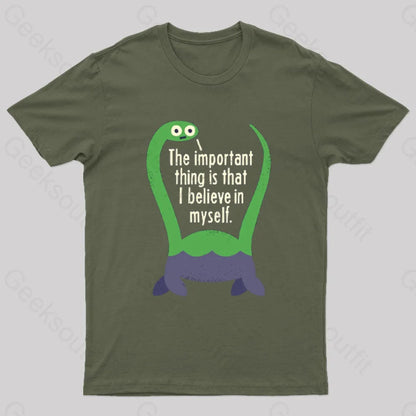 Myth Understood T-Shirt Army Green / S