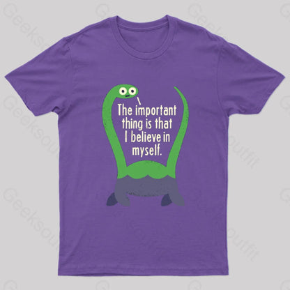 Myth Understood T-Shirt Purple / S