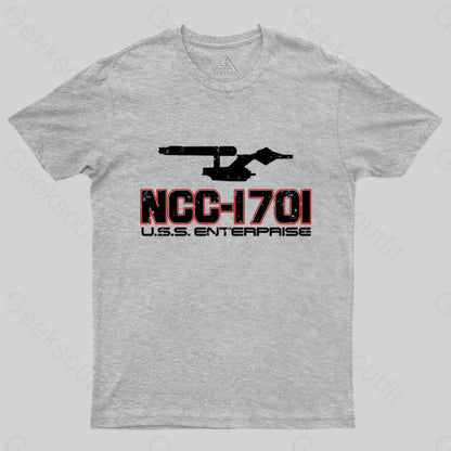 Ncc-1701 T-Shirt Grey / S Yc