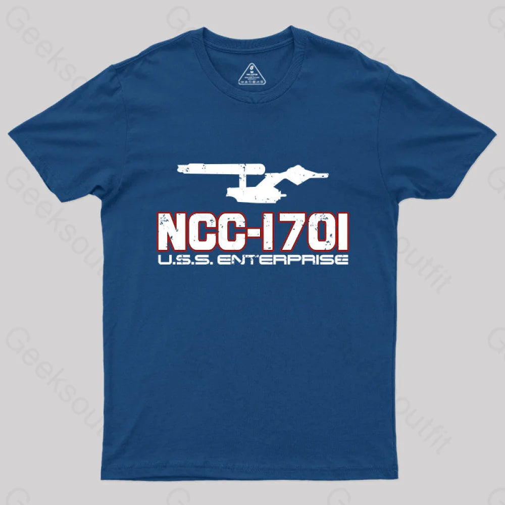 Ncc-1701 T-Shirt Navy / S Yc