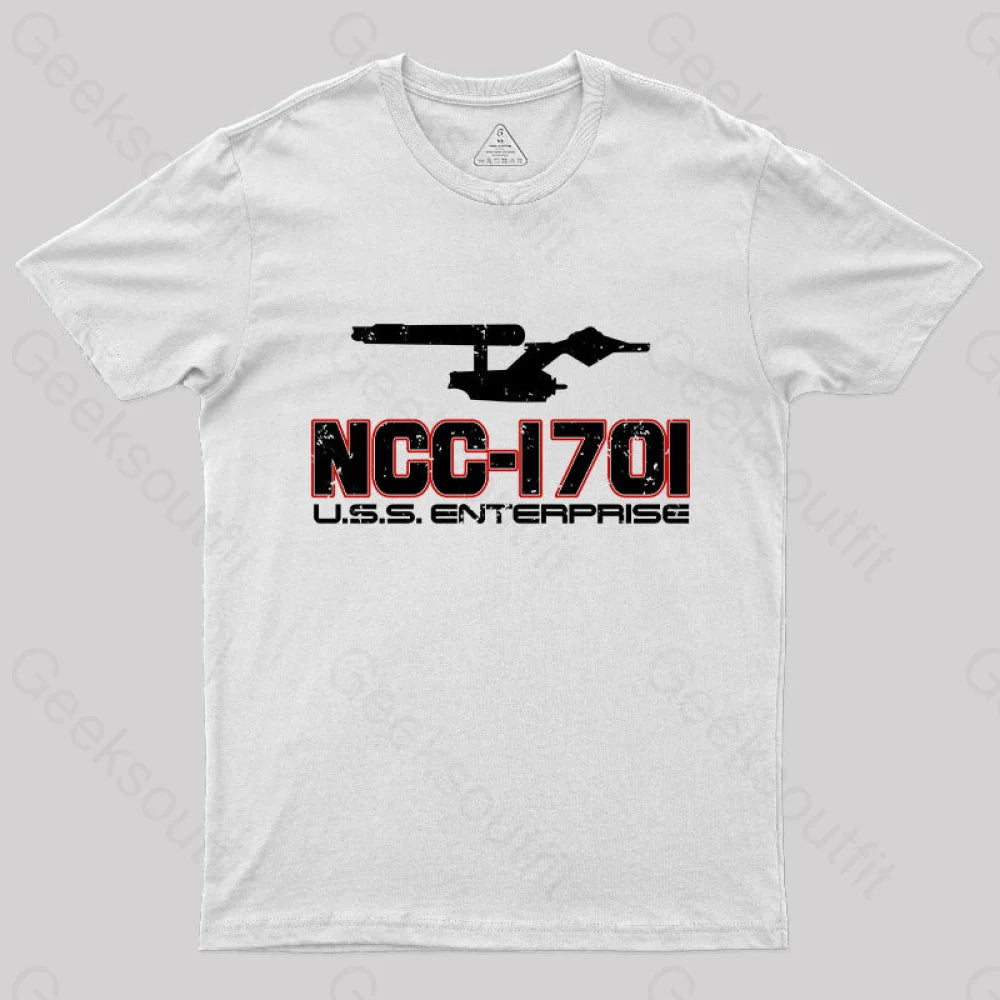 Ncc-1701 T-Shirt White / S Yc