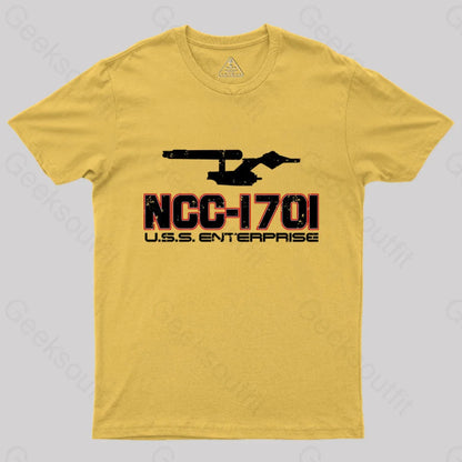 Ncc-1701 T-Shirt Yellow / S Yc