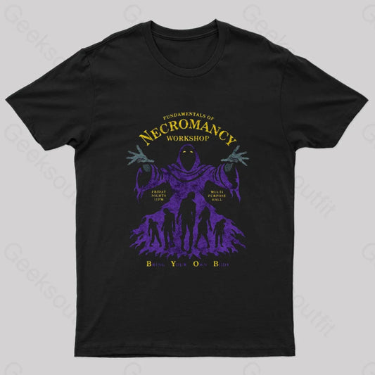 Necromancy Workshop Nerd T-Shirt Black / S