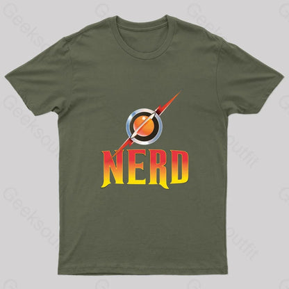 Nerd T-Shirt Army Green / S