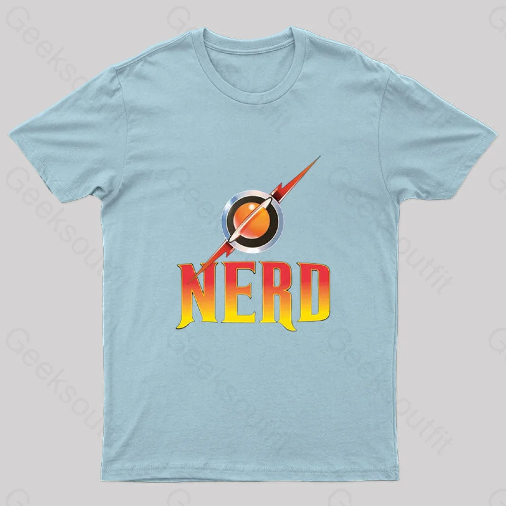 Nerd T-Shirt Light Blue / S