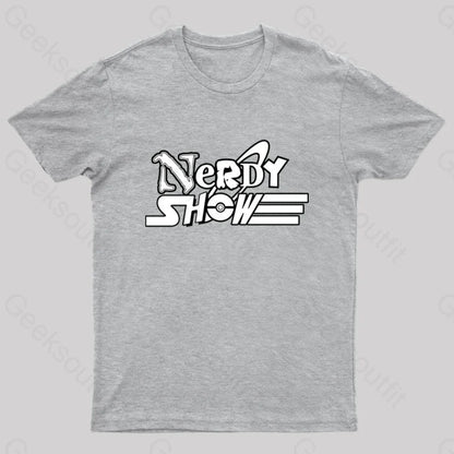 Nerdy Show Network Geek T-Shirt Grey / S