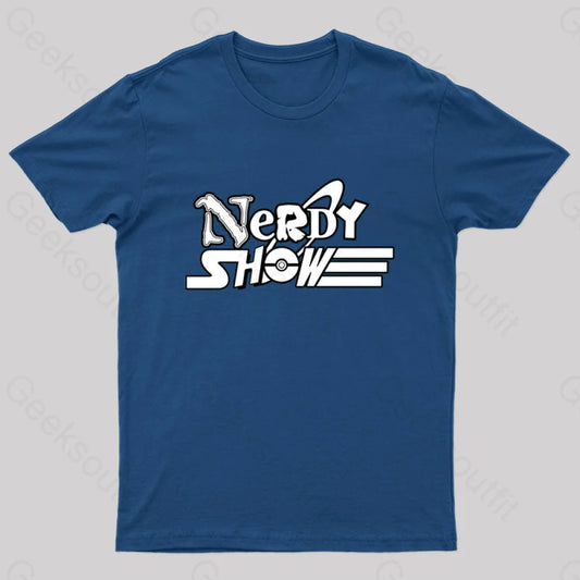 Nerdy Show Network Geek T-Shirt Navy / S